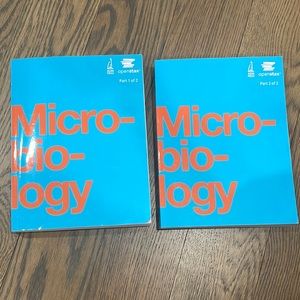 Microbiology paperback textbooks by openstax